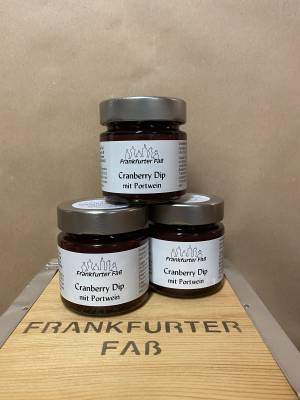 Cranberry Dip mit Portwein